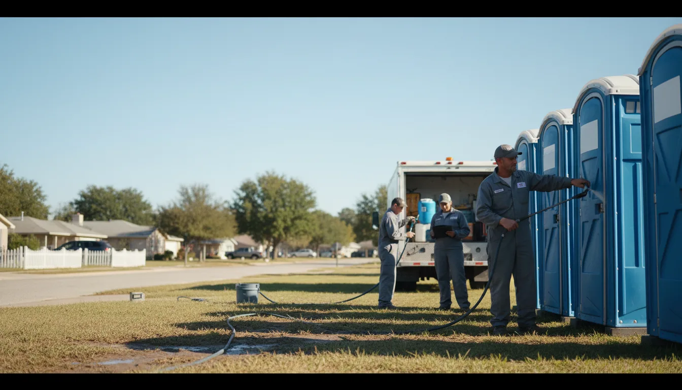 Long-Term Portable Toilet Rental in Waynesville, GA near me